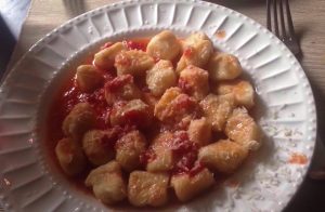 Sweet Little Gnocchi in the sauce