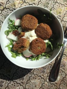 Falafel with Arugula