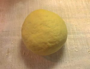 ball of pasta dough