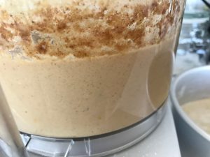 Cake Batter in Food Processor