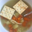 Easy Chicken Noodle Soup {veg version too}